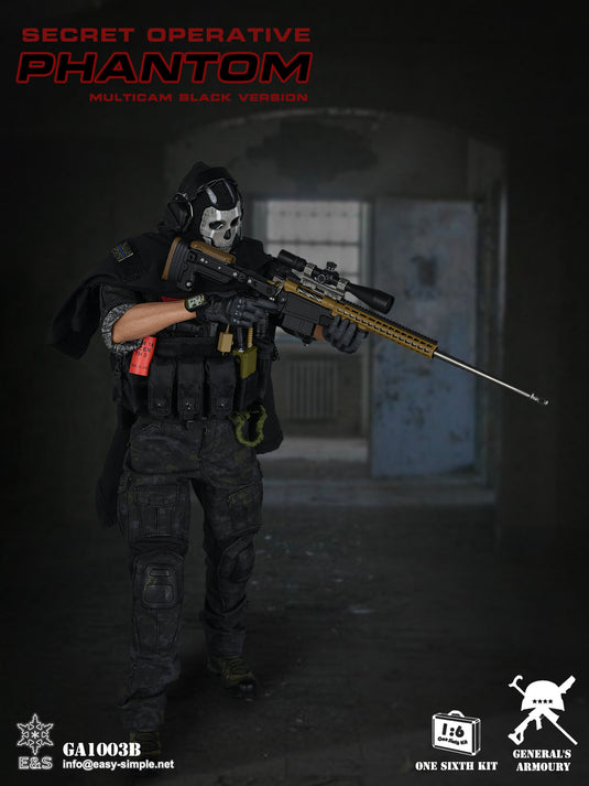 Secret Operative Phantom Black Multicam Version - MINT IN BOX