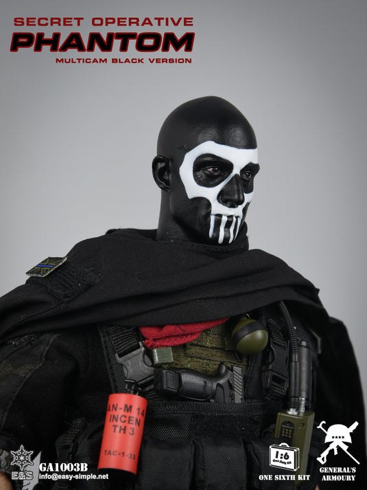 Secret Operative Phantom Black Multicam Version - MINT IN BOX