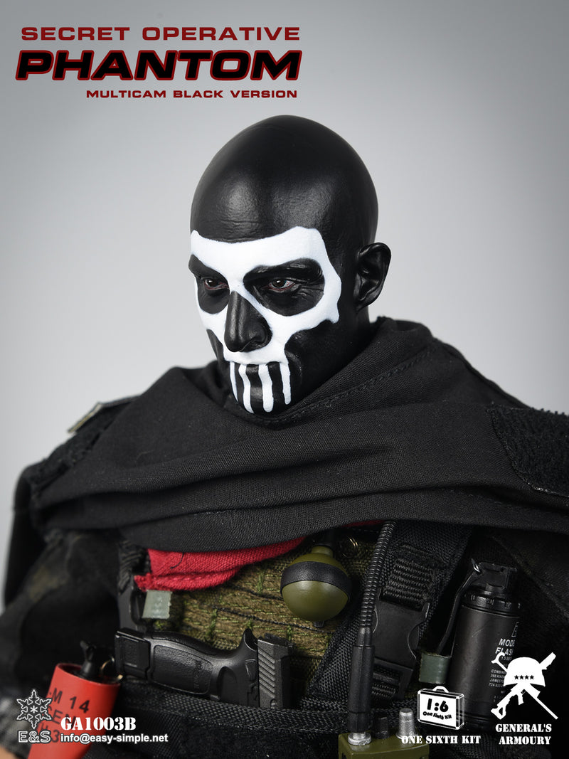 Load image into Gallery viewer, Secret Operative Phantom Black Multicam Version - MINT IN BOX
