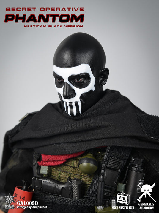 Secret Operative Phantom Black Multicam Version - MINT IN BOX