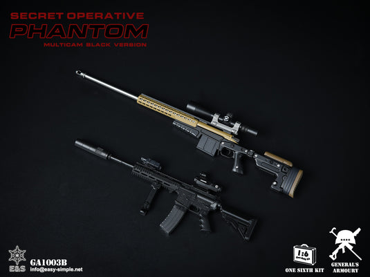 Secret Operative Phantom Black Multicam Version - MINT IN BOX