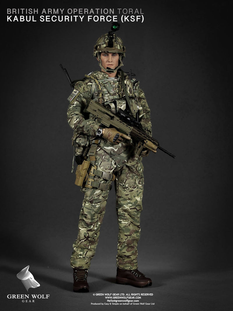 Load image into Gallery viewer, British Marine - Kabul Security - Black Bayonet w/Sheath
