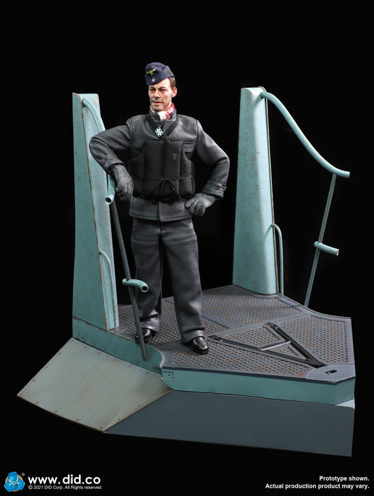 WWII - German Seaman & Stabsober w/Tower Gun Deck Diorama ABCD Set - MINT IN BOX