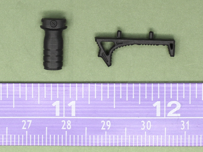 Load image into Gallery viewer, 1/6 - Custom - Modular M14 EBR Rifle Set w/Custom Magnetic Attachments (GREEN)
