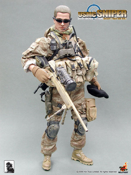 Load image into Gallery viewer, USMC - Sniper - M9 Beretta Pistol w/Drop Leg Holster
