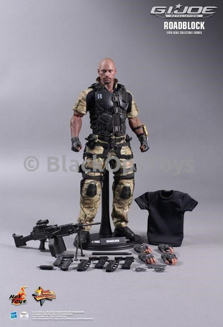 GI Joe Retaliation - Roadblock "The Rock" - MINT IN BOX