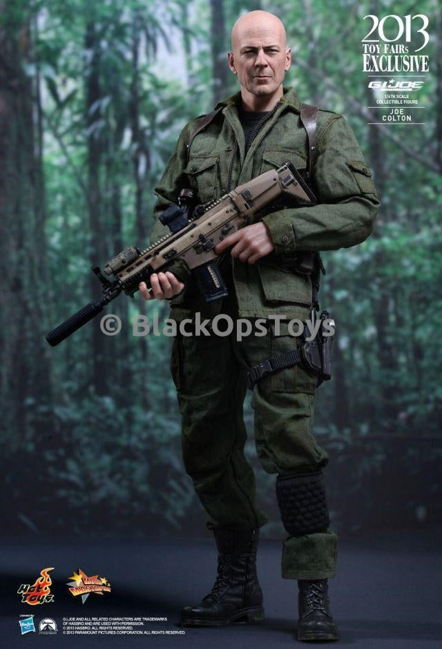 Load image into Gallery viewer, GI JOE - Joe Colton - Black Combat Boots (Peg Type)
