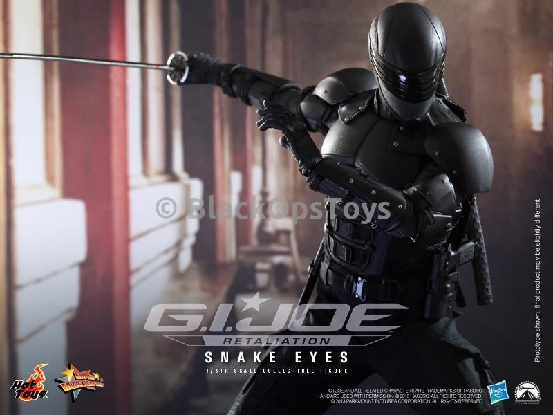 Load image into Gallery viewer, G.I. Joe Retaliation Snake Eyes Collectible Figure Mint in Box
