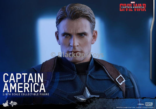 Hot Toys 1/6 Scale Civil War Captain America Headsculpt