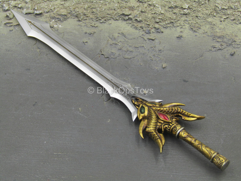 Load image into Gallery viewer, Knight Of Fire - Gold Ver. - Sword
