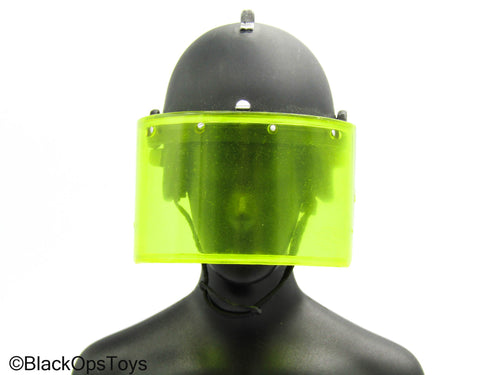 Black Riot Helmet w/Visor