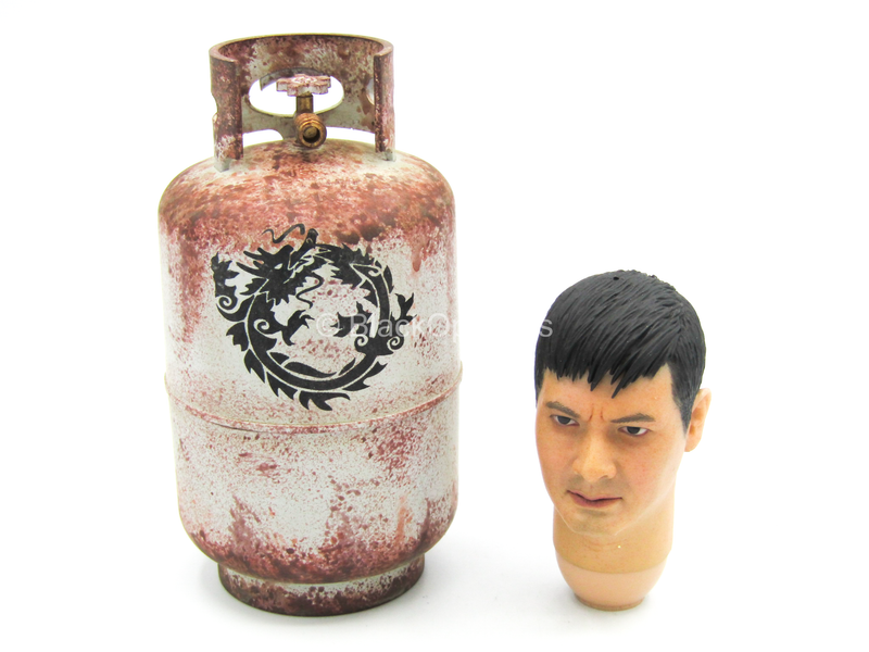 Load image into Gallery viewer, Gas Canister w/Asian Male Head Sculpt - MINT IN BOX
