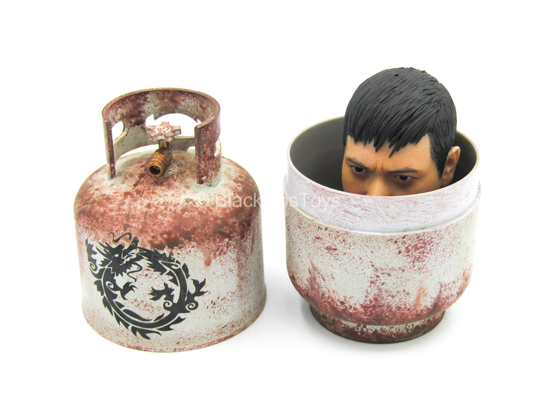 Gas Canister w/Asian Male Head Sculpt - MINT IN BOX