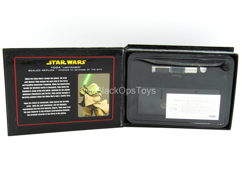 Load image into Gallery viewer, .45 scale - Yoda&#39;s Light Saber - MINT IN BOX
