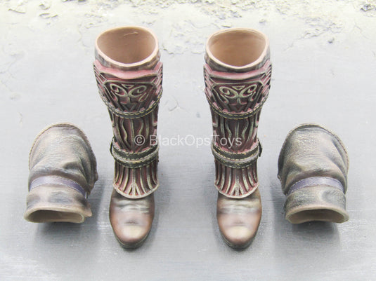 Bloodborne - Blood Hunter - Brown Boots Set (Peg Type)