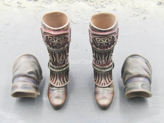 Bloodborne - Blood Hunter - Brown Boots Set (Peg Type)