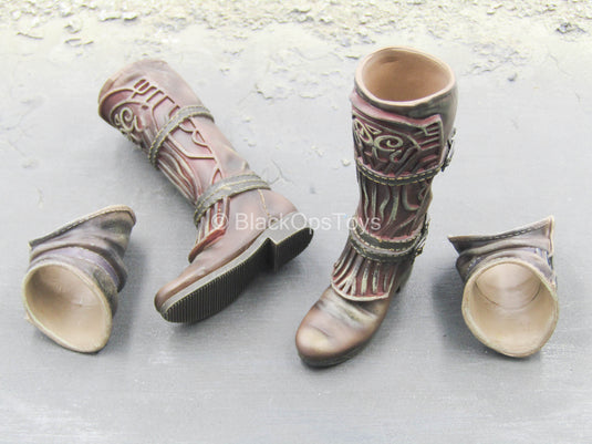 Bloodborne - Blood Hunter - Brown Boots Set (Peg Type)