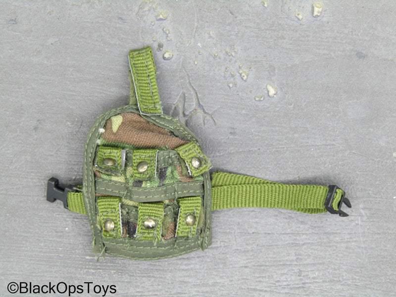 Load image into Gallery viewer, Hot Toys - Woodland Camo 40mm Drop Leg Grenade Pouch
