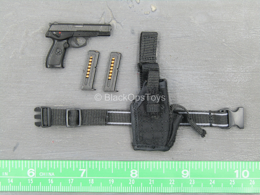 Chinese People's Armed Police - QSZ 92 Pistol w/Drop Leg Holster