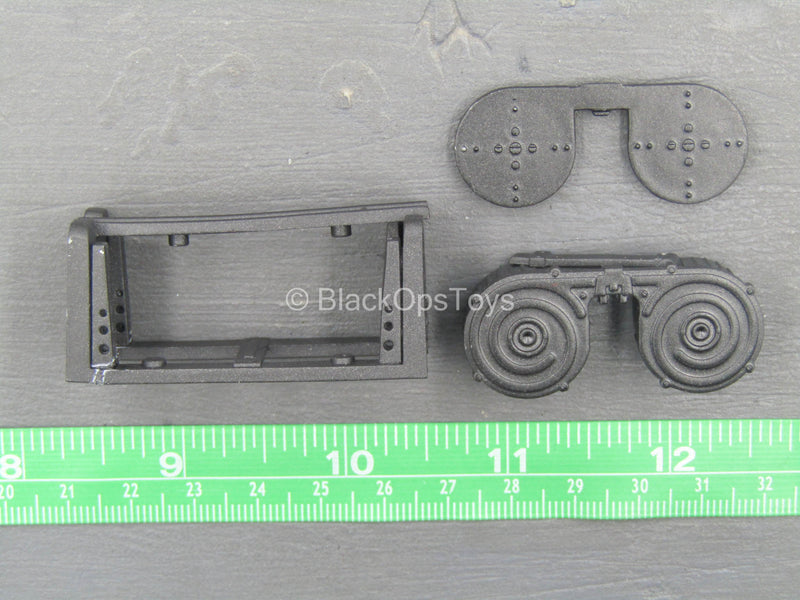 Load image into Gallery viewer, WWII - Wermacht Heer - Metal MG34 Ammo Box w/Dual Ammo Drums
