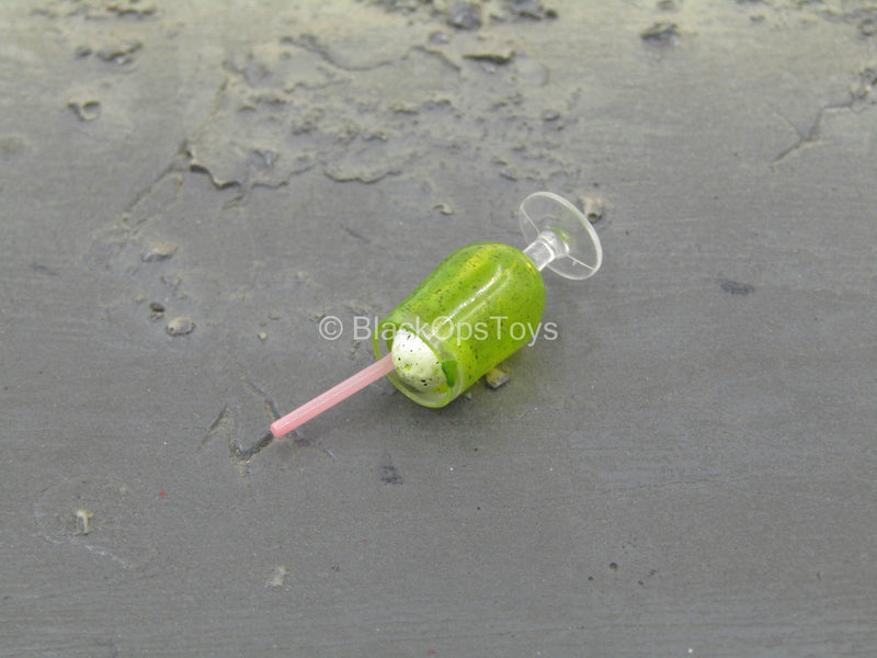 Load image into Gallery viewer, Green Alcohol Glass
