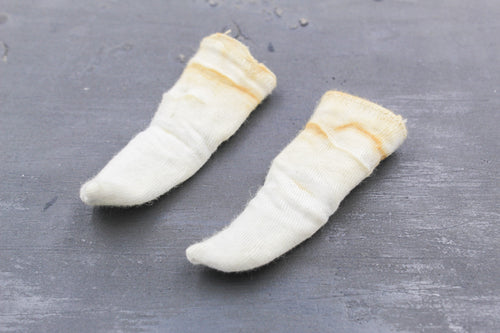 Private Military Contractor - White Weathered Socks