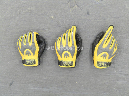 US Air Force - PJ - Black & Yellow Gloved Hand Set (x3)