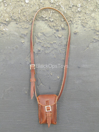 WWII - Wermacht Heer - Brown Leather-Like Satchel