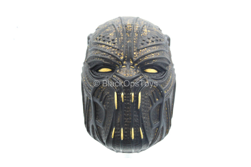 Load image into Gallery viewer, Black Panther - Erik Killmonger - Golden Jaguar Habit Head Sculpt
