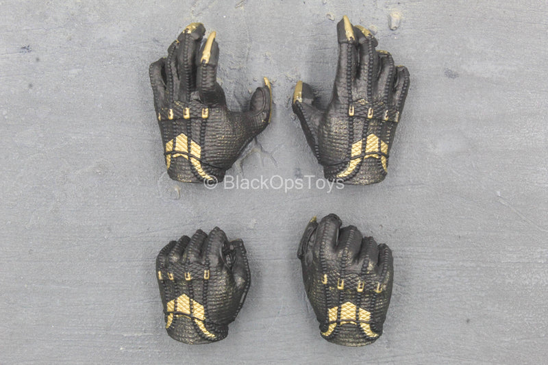 Load image into Gallery viewer, Black Panther - Erik Killmonger - Gloved Hand Set (x4) Type 1
