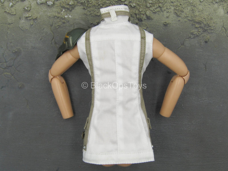 Load image into Gallery viewer, Lightning Girl - White Vest
