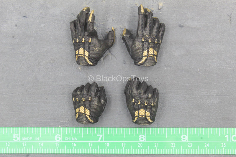 Load image into Gallery viewer, Black Panther - Erik Killmonger - Gloved Hand Set (x4) Type 1
