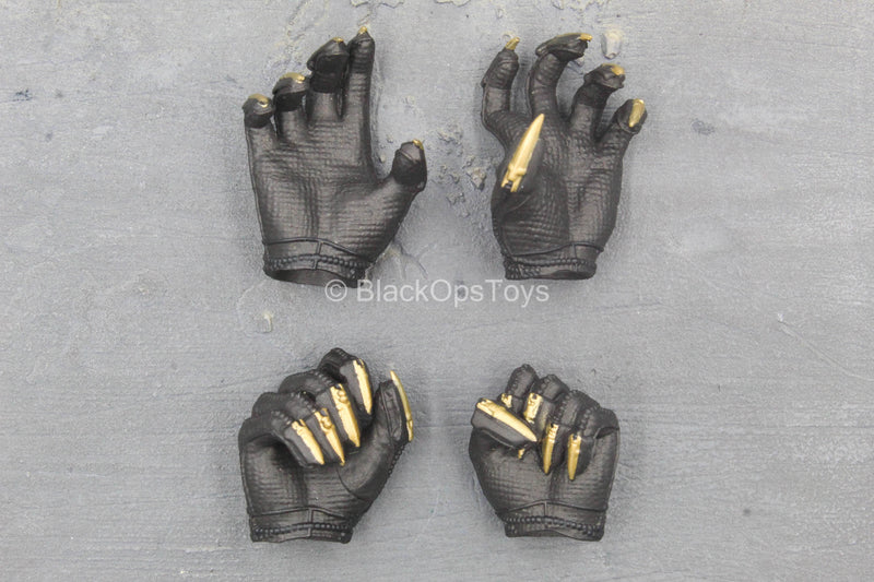Load image into Gallery viewer, Black Panther - Erik Killmonger - Gloved Hand Set (x4) Type 1
