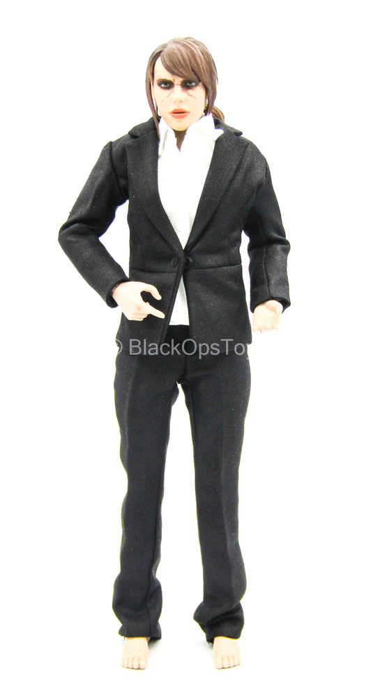 Female Black Suit Set w/Belt