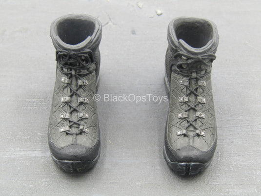 FBI - CIRG - Black Combat Boots (Peg Type)
