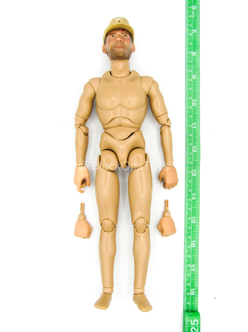 Load image into Gallery viewer, Indiana Jones In German Disguise - Male Base Body w/Head Sculpt
