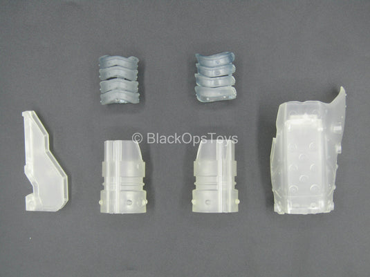 ZMDC - Clear KUSA Trooper - Transparent Gauntlets w/Shield Set