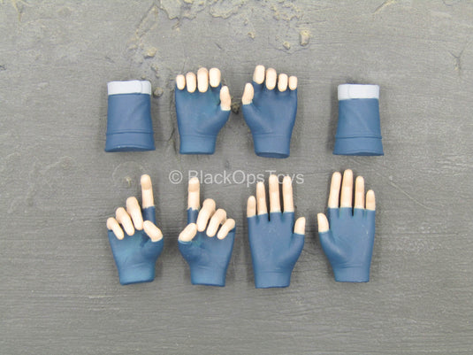 Lightning Girl - Blue Gloved Hand Set