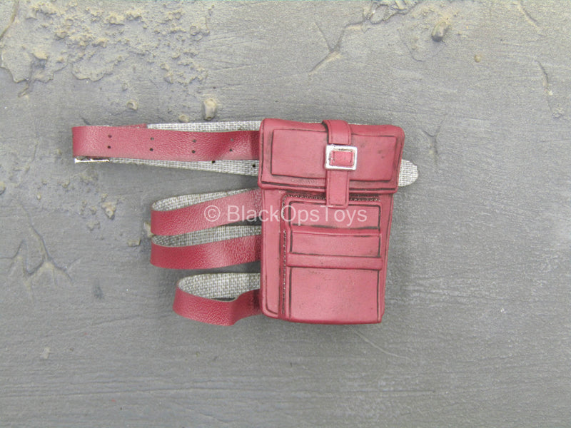 Load image into Gallery viewer, Lightning Girl - Red Drop Leg Pouch
