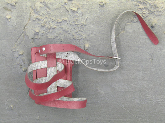 Lightning Girl - Red Drop Leg Pouch