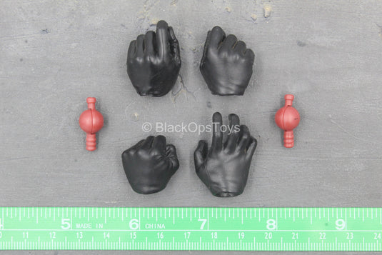 Captain America - Red Skull - Black Gloved Hand Set (x4) Type 1