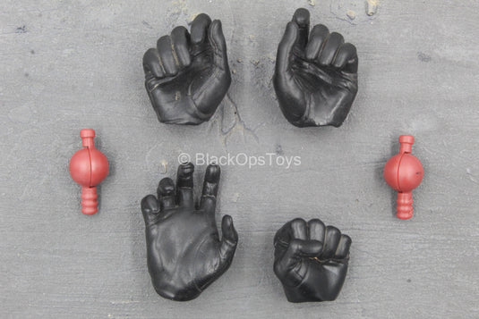 Captain America - Red Skull - Black Gloved Hand Set (x4) Type 1