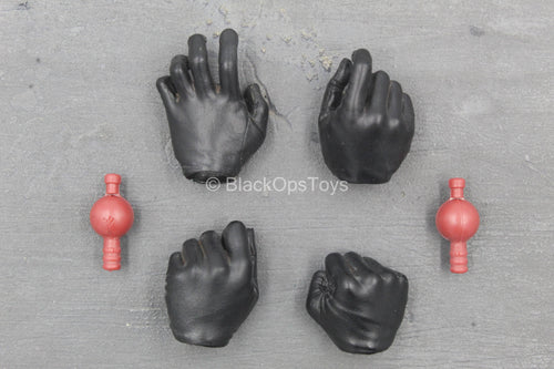 Captain America - Red Skull - Black Gloved Hand Set (x4) Type 2