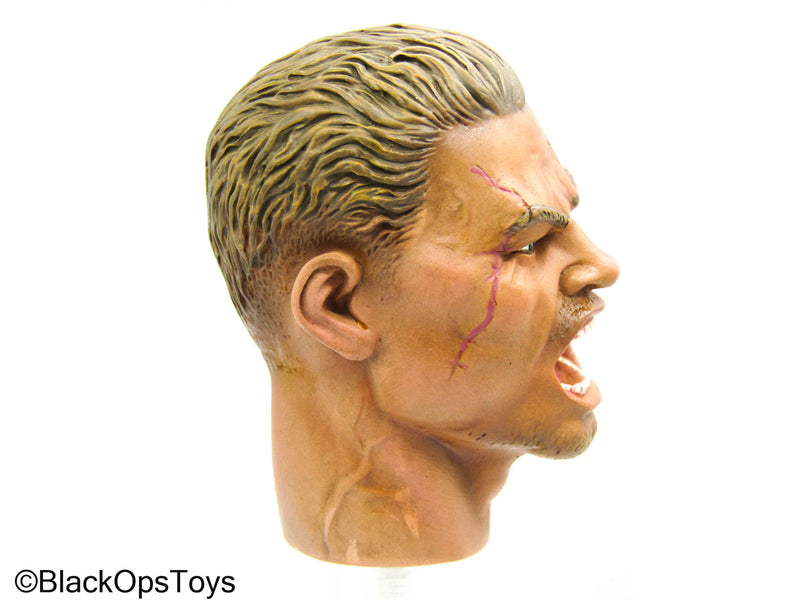 Load image into Gallery viewer, Rare WWII - German SS-Sturman - Male Expression Head Sculpt
