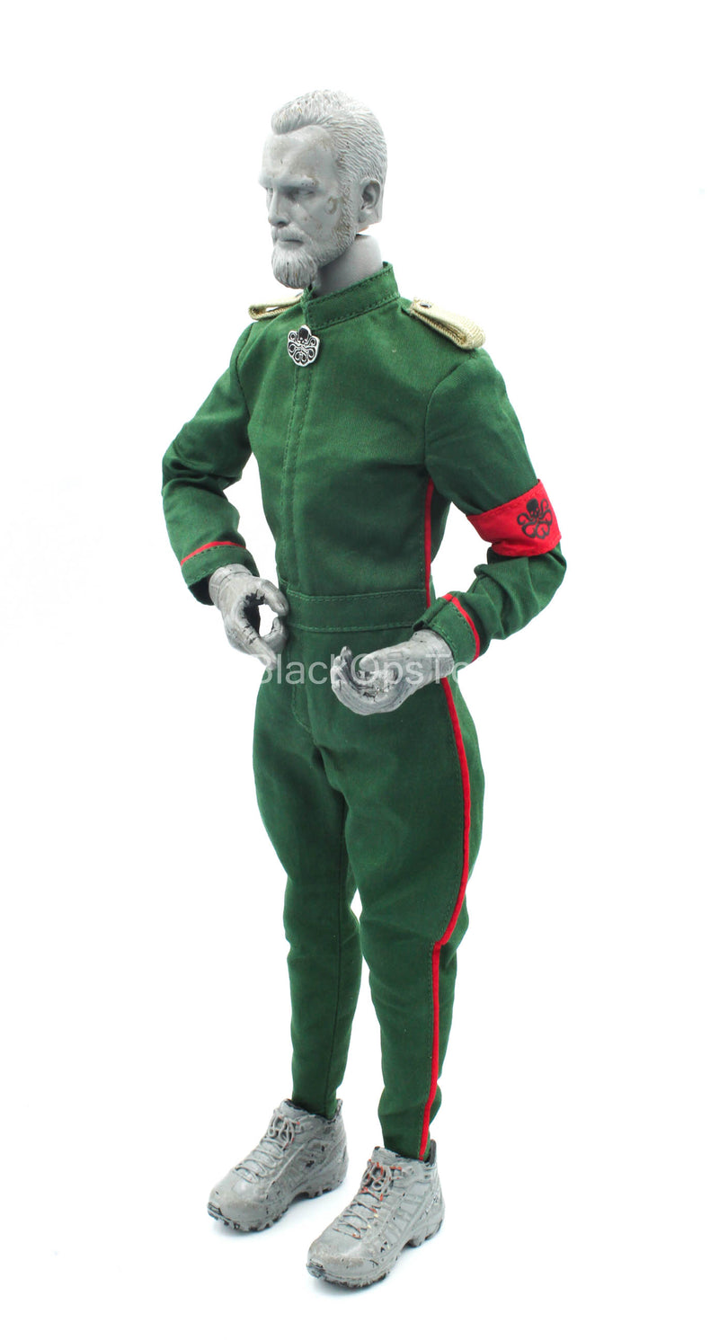 Load image into Gallery viewer, Captain America - Red Skull - Green &amp; Red Hydra Jumpsuit
