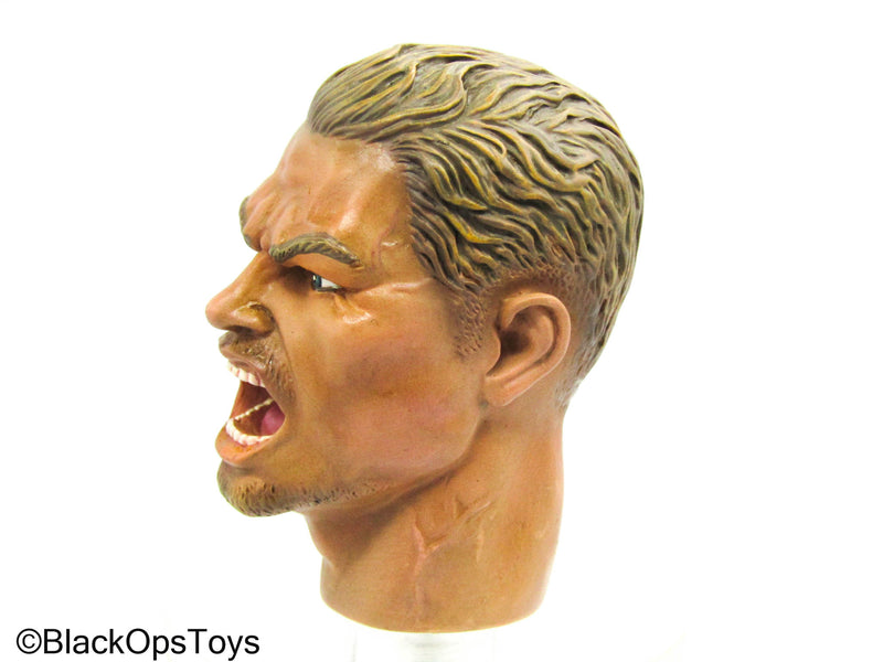 Load image into Gallery viewer, Rare WWII - German SS-Sturman - Male Expression Head Sculpt
