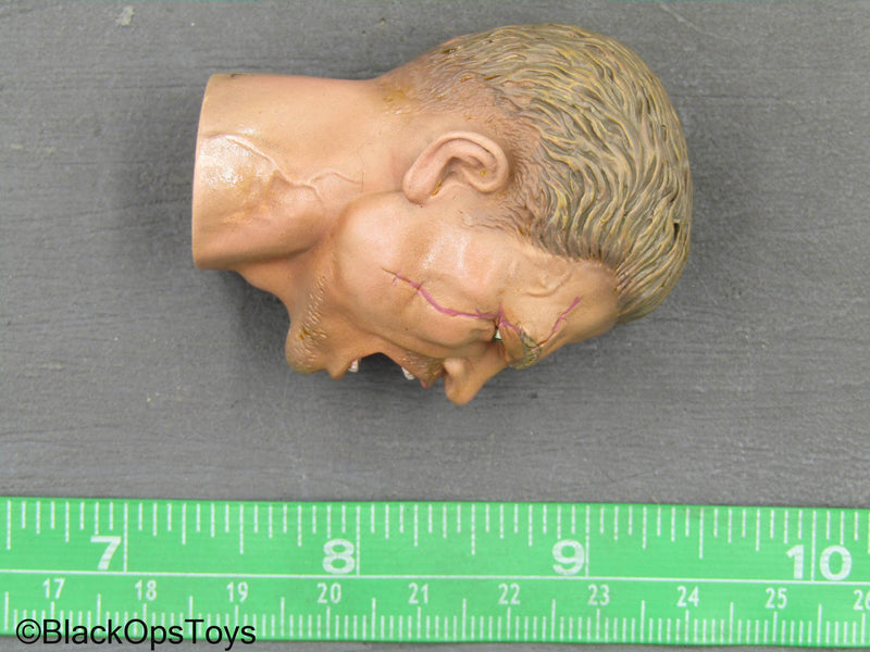 Load image into Gallery viewer, Rare WWII - German SS-Sturman - Male Expression Head Sculpt
