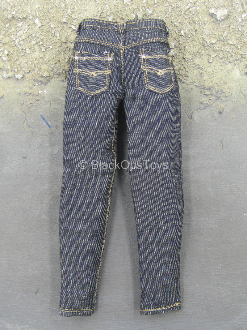 Load image into Gallery viewer, Grey Denim Like Jeans Pants
