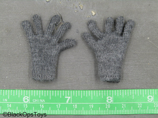 Rare WWII - German SS-Sturman - Grey Gloves