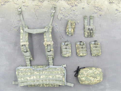CIA - ACU Camo Chest Rig and Pouch Set